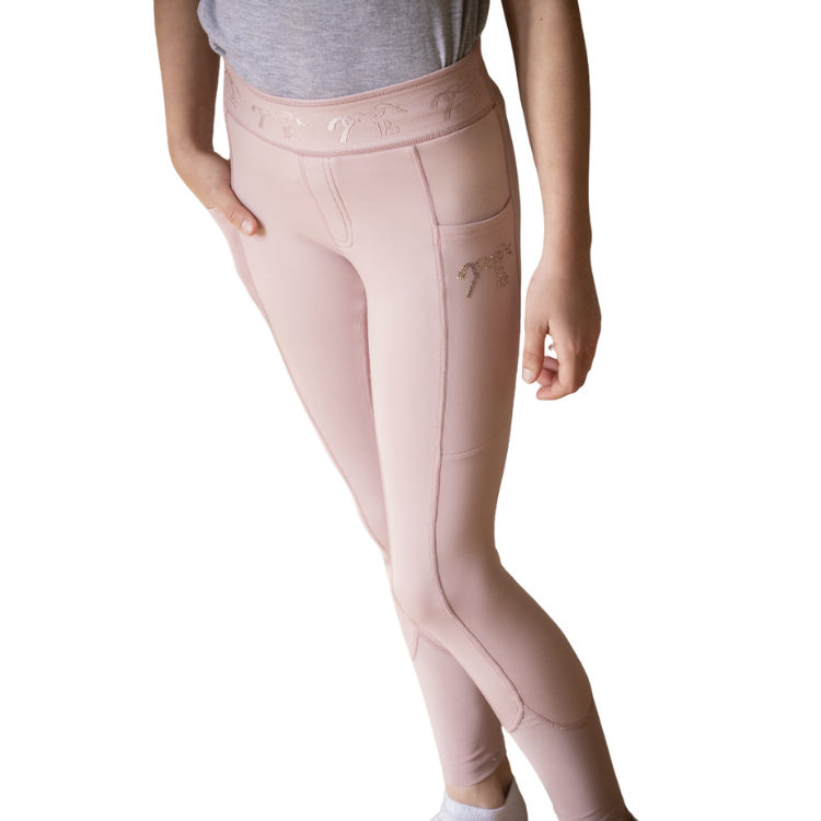 Legging Penelope By Eden Pull On Delphe Rose poudré