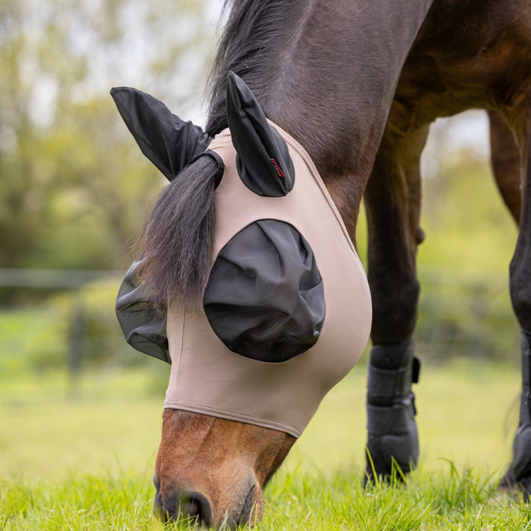 Masque Anti-Mouches LeMieux Bug Relief Half Noix