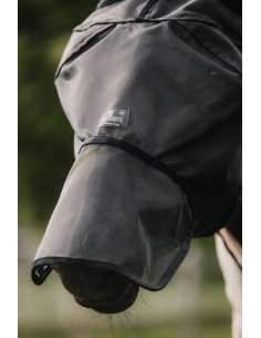 Masque Anti-mouches Kentucky Classic Avec Oreilles et Nez beige 2