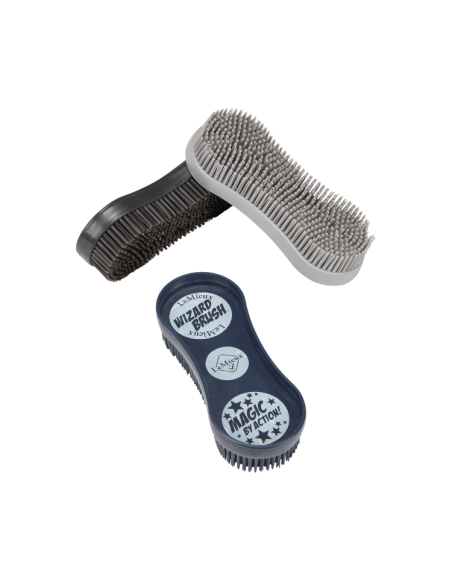 Trio de Brosses LeMieux Wizard Marine/Gris/Noir