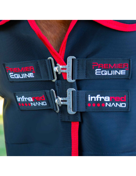 Couverture Premier Equine Nano Tec Infrared Noir