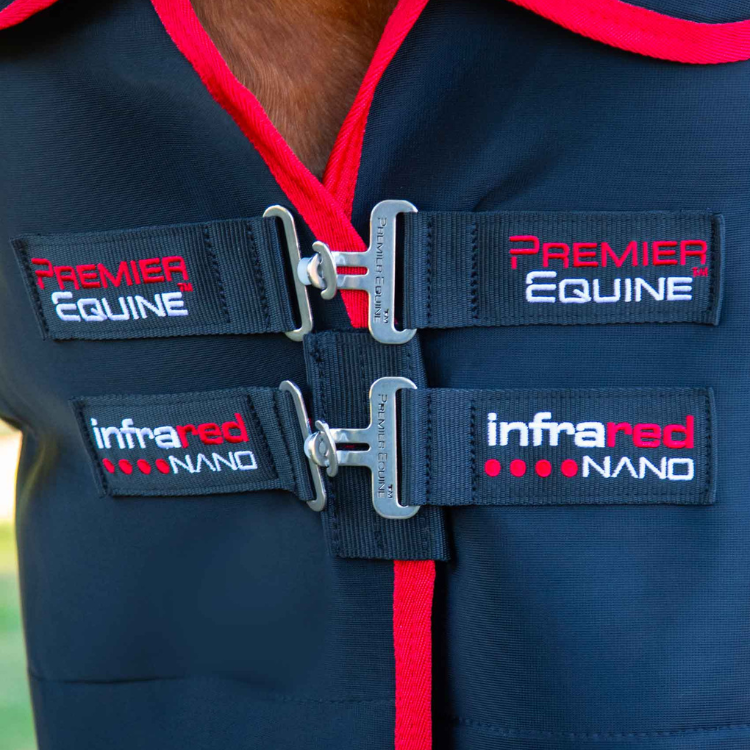 Couverture Premier Equine Nano Tec Infrared Noir