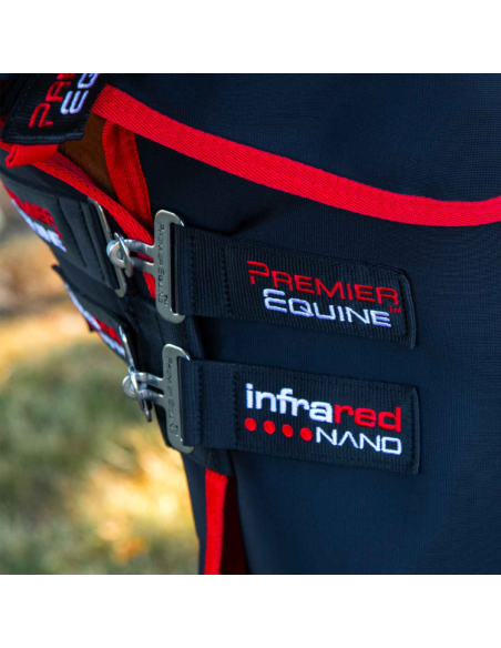 Couverture Premier Equine Nano Tec Infrared Noir