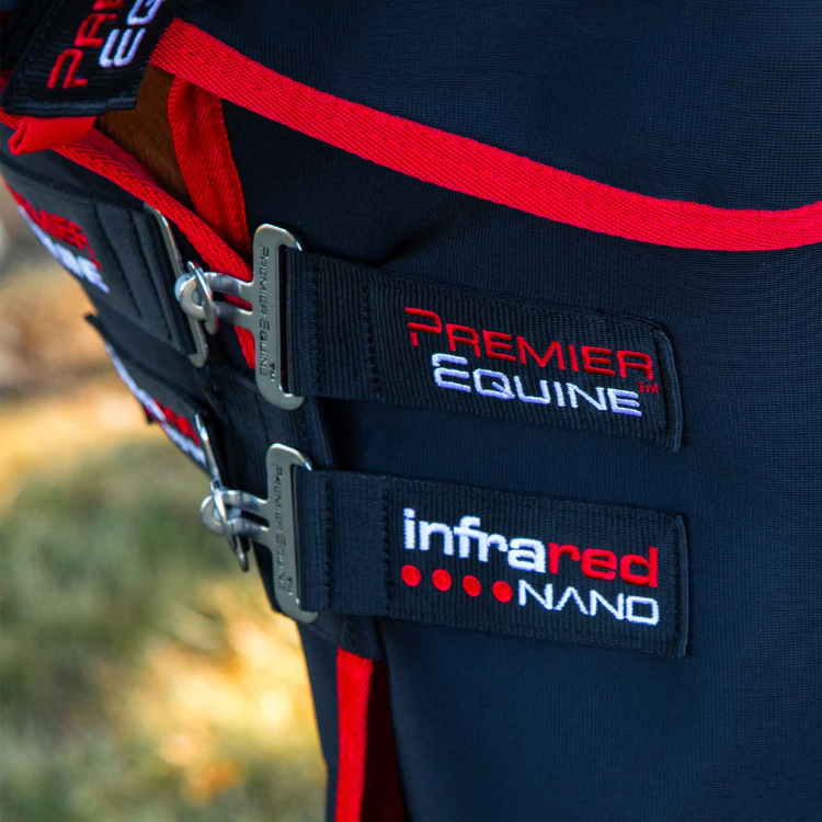 Couverture Premier Equine Nano Tec Infrared Noir