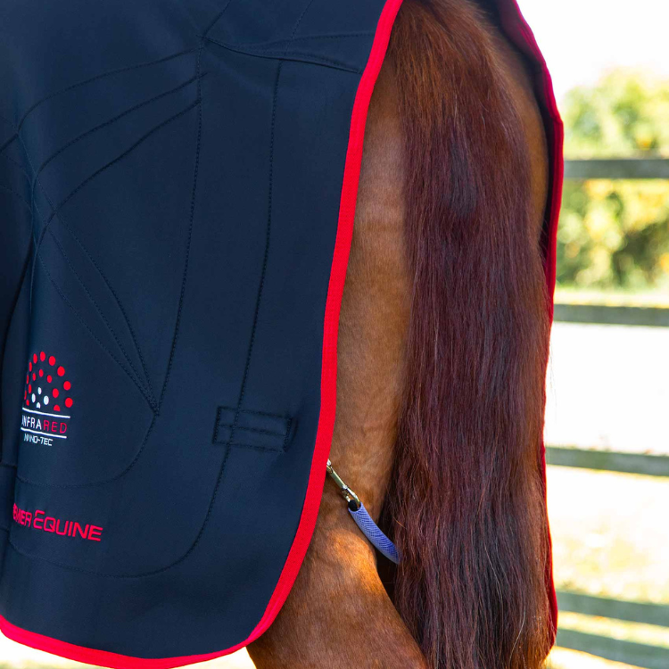 Couverture Premier Equine Nano Tec Infrared Noir