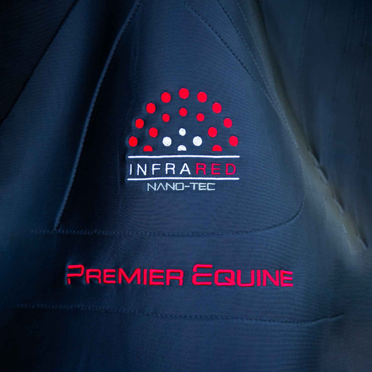 Couverture Premier Equine Nano Tec Infrared Noir