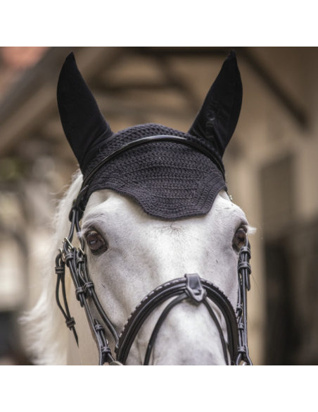 Bonnet Paddock Pro Coton Noir