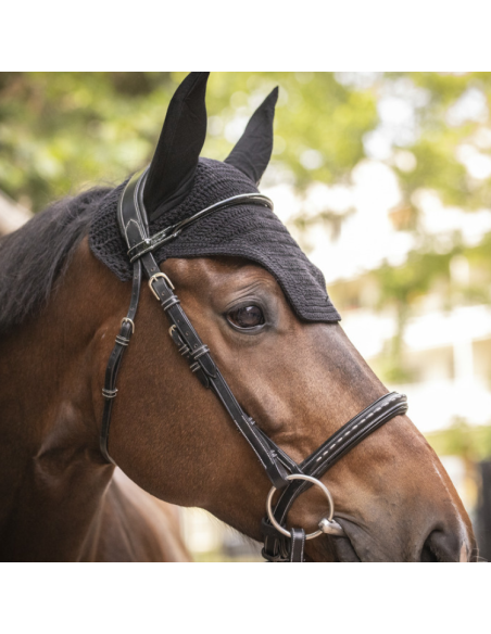 Bonnet Paddock Pro Coton Noir