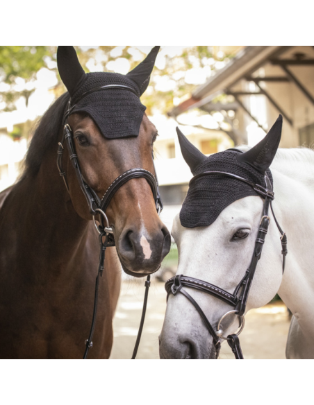 Bonnet Paddock Pro Coton Noir