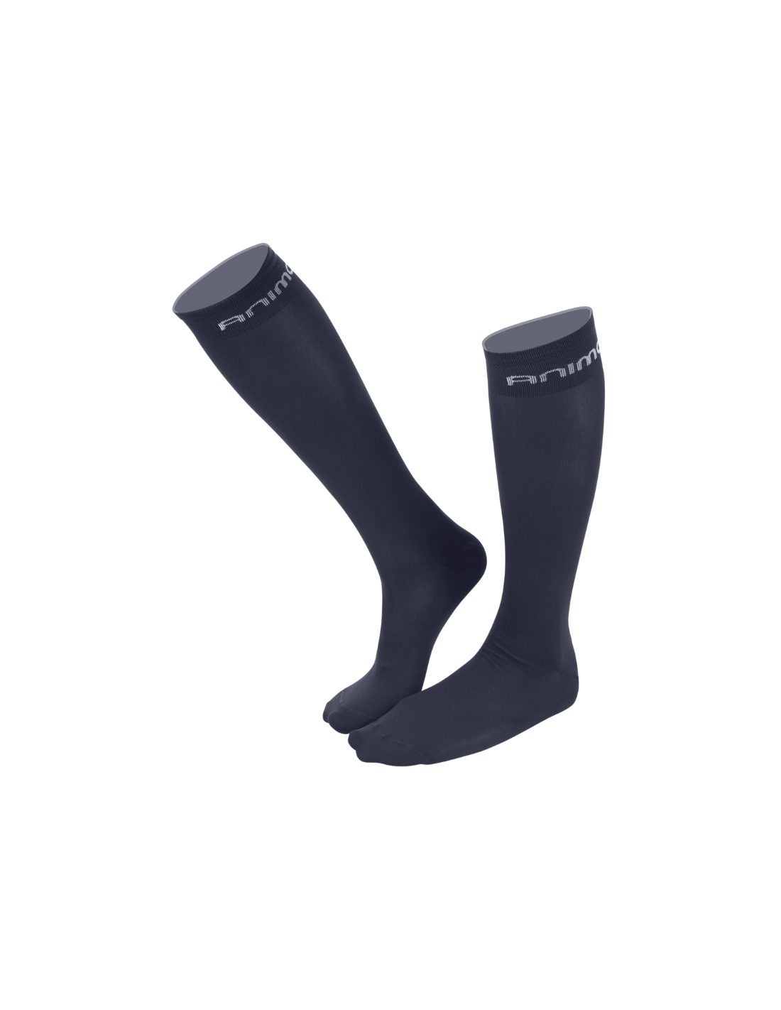 Chaussettes d'équitation 500 adulte losanges bleu / bleu comète