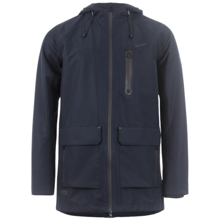Parka Cavallo Long Jacket Bleu foncé