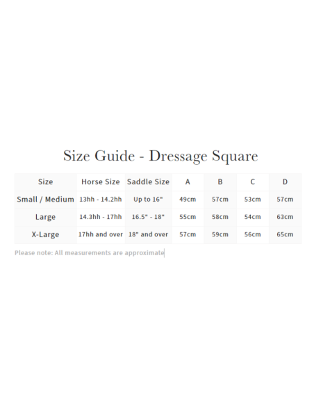 Tapis de Selle LeMieux Square Dressage en Suédine