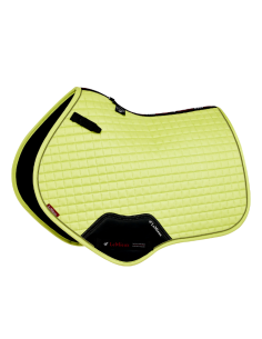 Tapis de Selle LeMieux Square CSO en Suédine Noir 2
