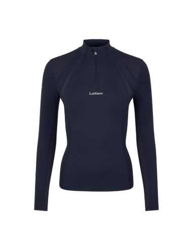 Base Layer LeMieux Mia Mesh Manches Longues Marine