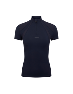 Base Layer LeMieux Mia Mesh Manches Courtes Bleu Geai 2