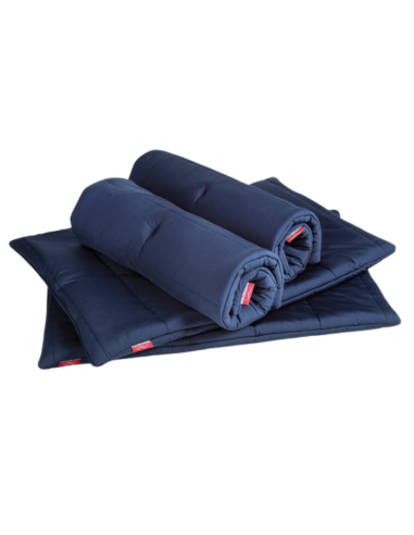 Animo Well Cotton Leg Wraps Navy