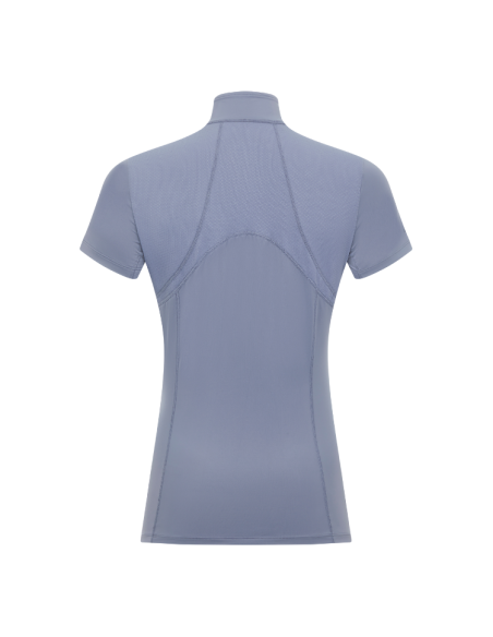 Base Layer LeMieux Mia Mesh Manches Courtes Bleu Geai