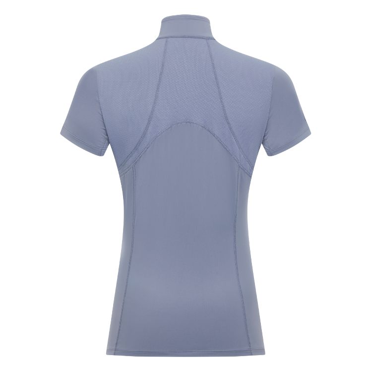 Base Layer LeMieux Mia Mesh Manches Courtes Bleu Geai