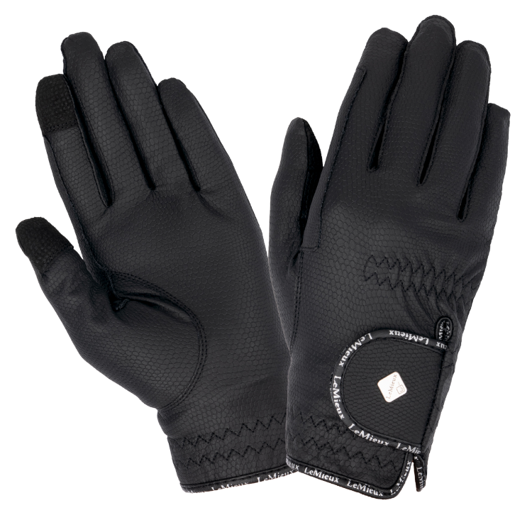 Gants d'Équitation LeMieux Classic Noir