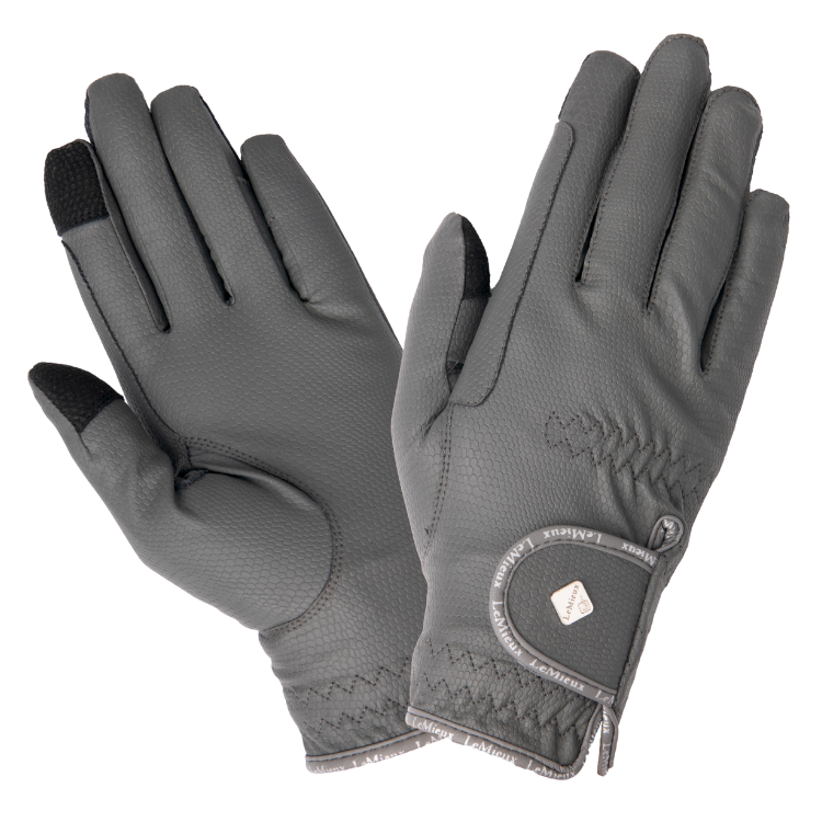 Gants d'Équitation LeMieux Classic Gris