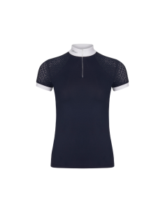 Polo LeMieux Olivia Manches Courtes Blanc 2