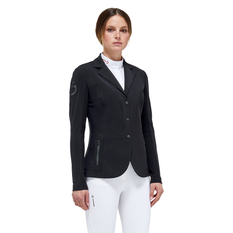 Veste Cavalleria Toscana R-Evo Light Tech Knit Zip Femme NOIR