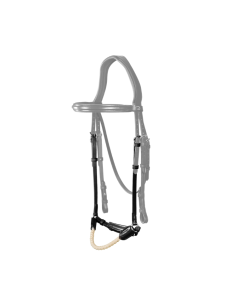 Muserolle Allemande Dy'on En Corde NEC NOIR