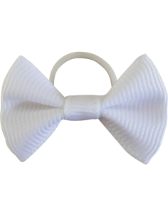 Nœud À Natter Equithème En Tissu Blanc