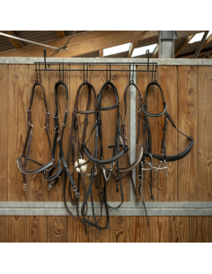 Hippotonic 6 Place Bridle Rack With Hooks 2