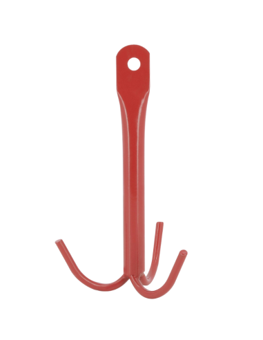 Hippotonic 3 Prong Hook Red