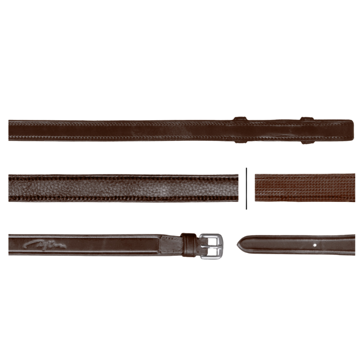 Rênes Hunter 16mm Dy'on Dressage MARRON