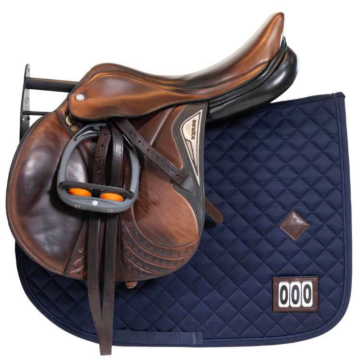 Porte-Selle Kentucky Avec Porte-Tapis Noir