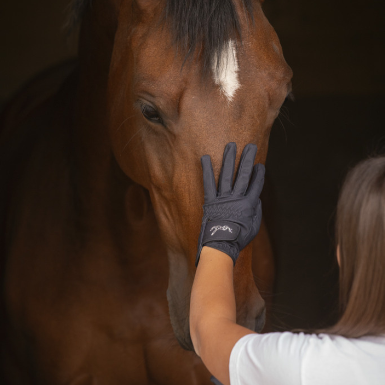 Gants Eden By Penelope Prima Strass Marine