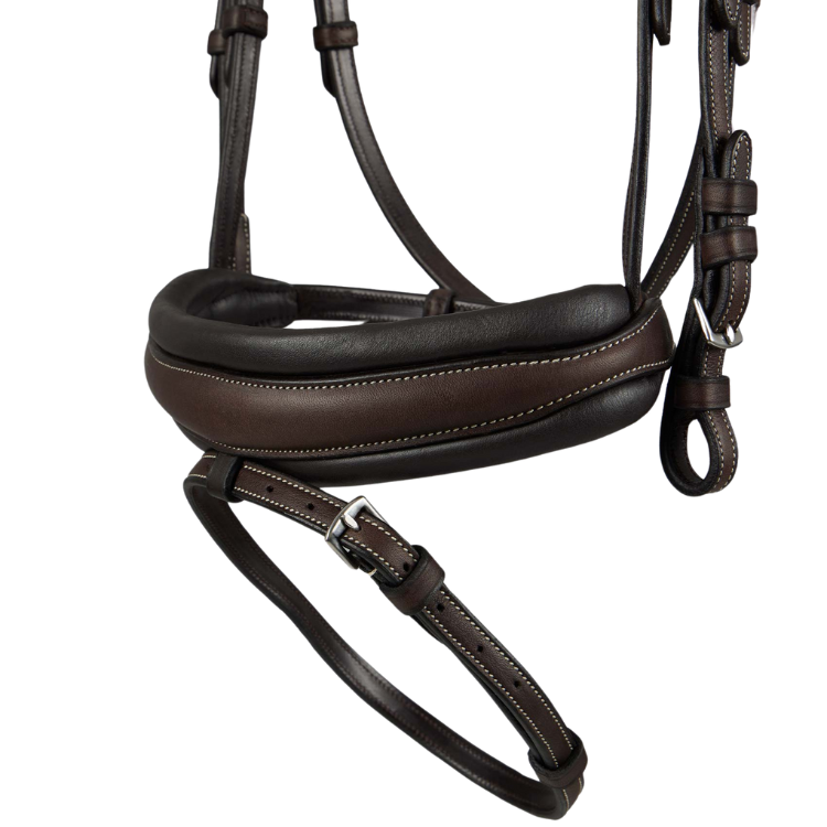Premier Equine Veneto Anatomical Snaffle Bridle Brown