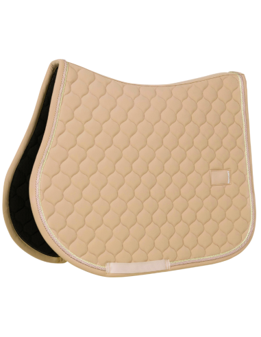 Tapis De Selle Kentucky Rubber Logo Onion Jumping Beige