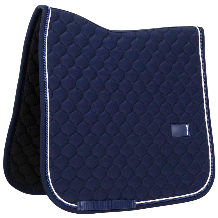 Tapis De Selle Kentucky Rubber Logo Onion Dressage Marine