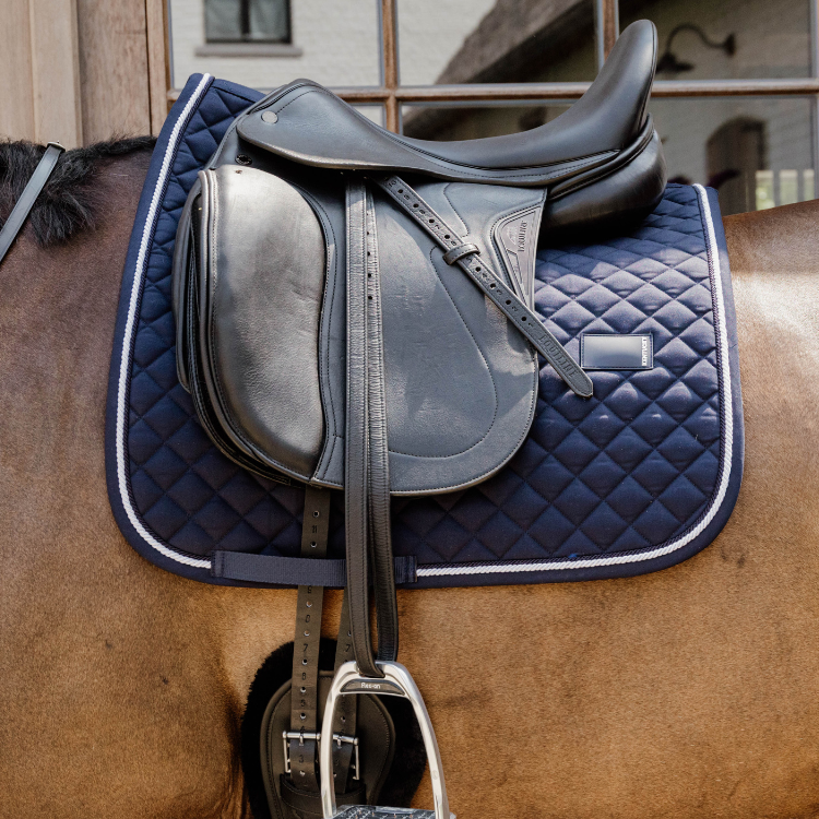 Tapis De Selle Kentucky Diamond Dressage Marine