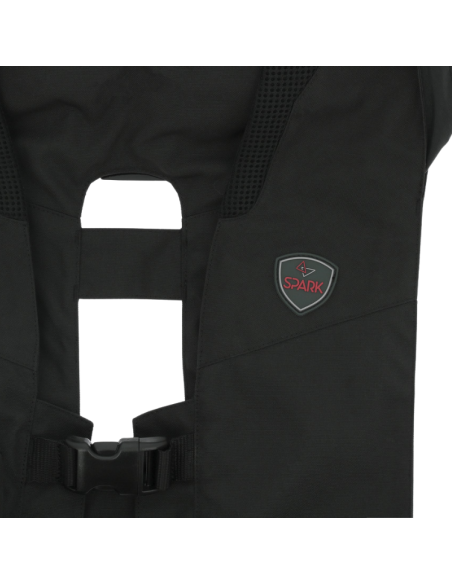 Gilet Airbag Spark Hippodrome Adulte Noir