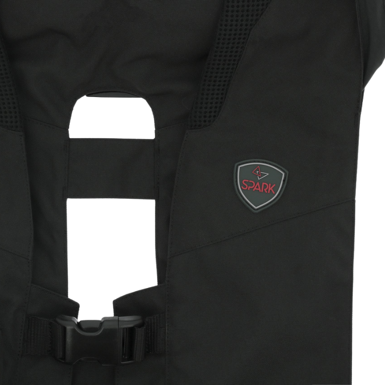 Gilet Airbag Spark Hippodrome Adulte Noir