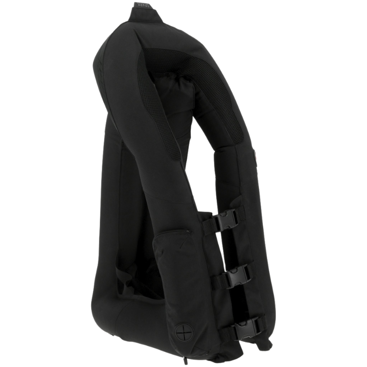 Gilet Airbag Spark Hippodrome Adulte Noir