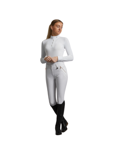 Pantalon Premier Equine Full Grip Milliania Blanc