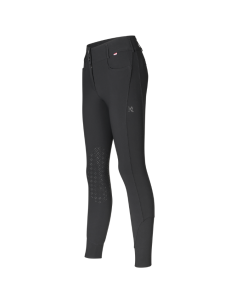 Pantalon Kingsland HAX Grip Genoux Kira Noir