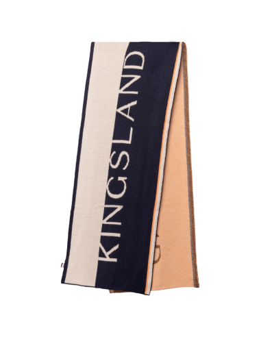 Kingsland Vale Knitted Scarf Navy