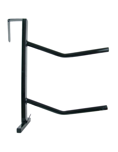 Hippotonic Removable 2 Arms Saddle Rack Black