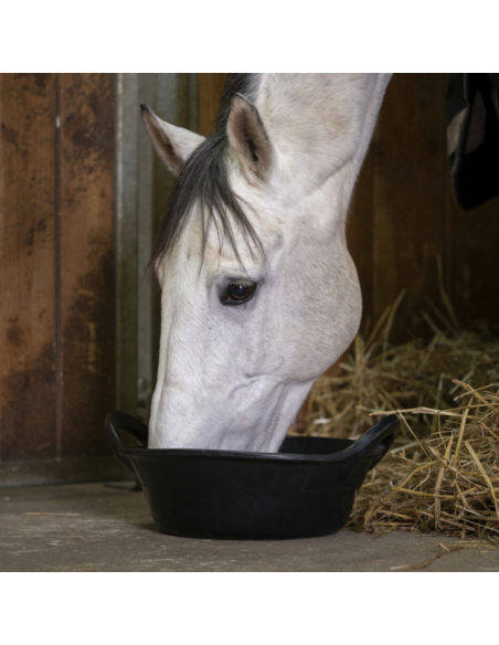 Seau Hippotonic Alimentaire Souple 12L Noir