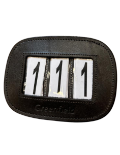Porte-Numéro Greenfield 3 Chiffres Marron