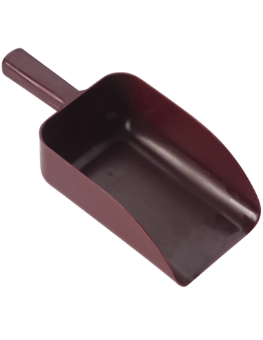 Hippotonic Plastic Feeding Scoop Burgundy