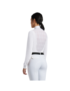 Cavalleria Toscana L/S Sheer Bib Competition Shirt 2