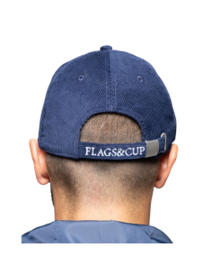Casquette Velours Flags & Cup Karasok Marine 2