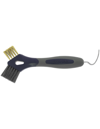 Cure-Pieds Hippotonic Brosse Métal 3 En 1 Marine